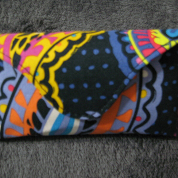 VERA BRADLEY Hard EyeGlass SunGlass Case - Picture 1 of 1